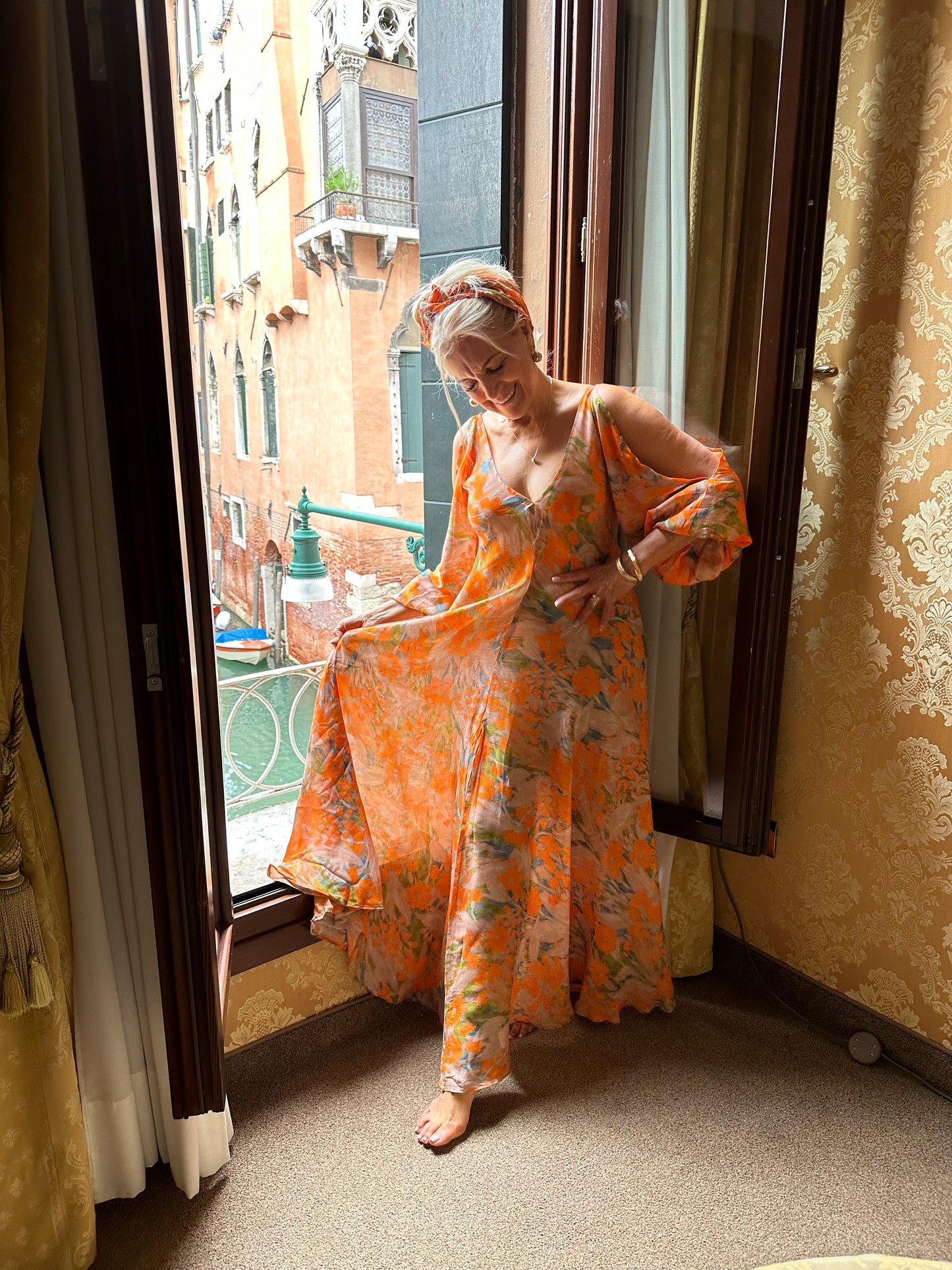 Venetian Flower Dress