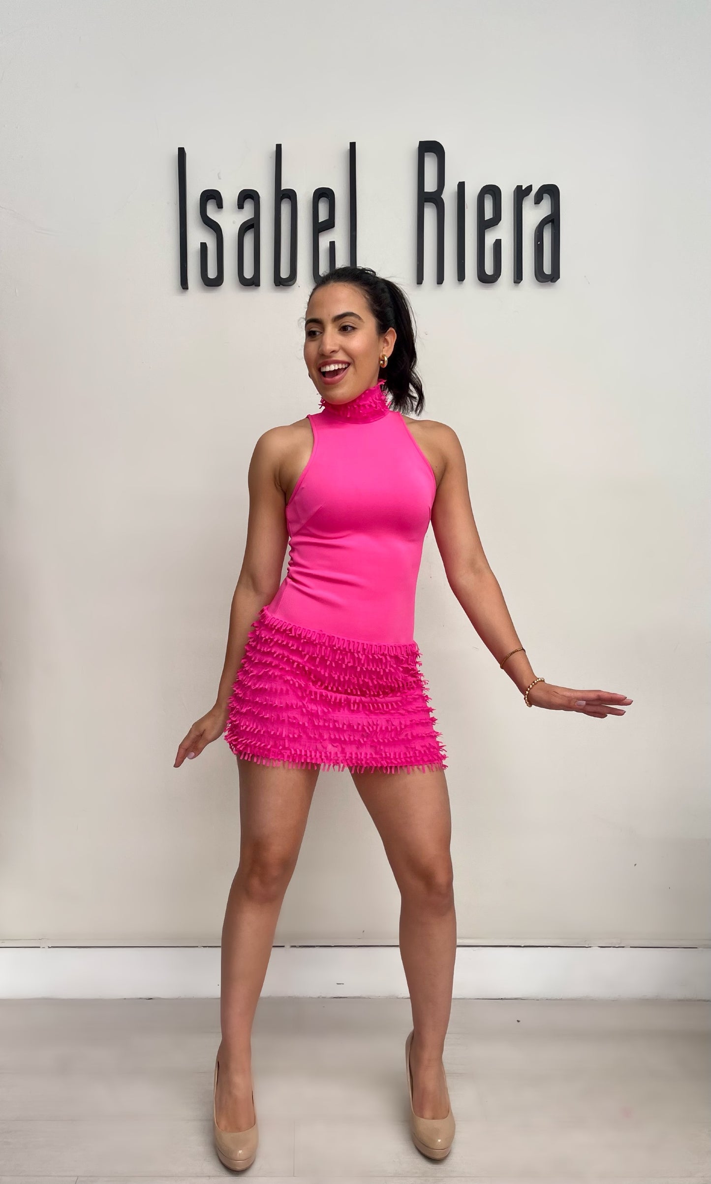 Short Pink Dress