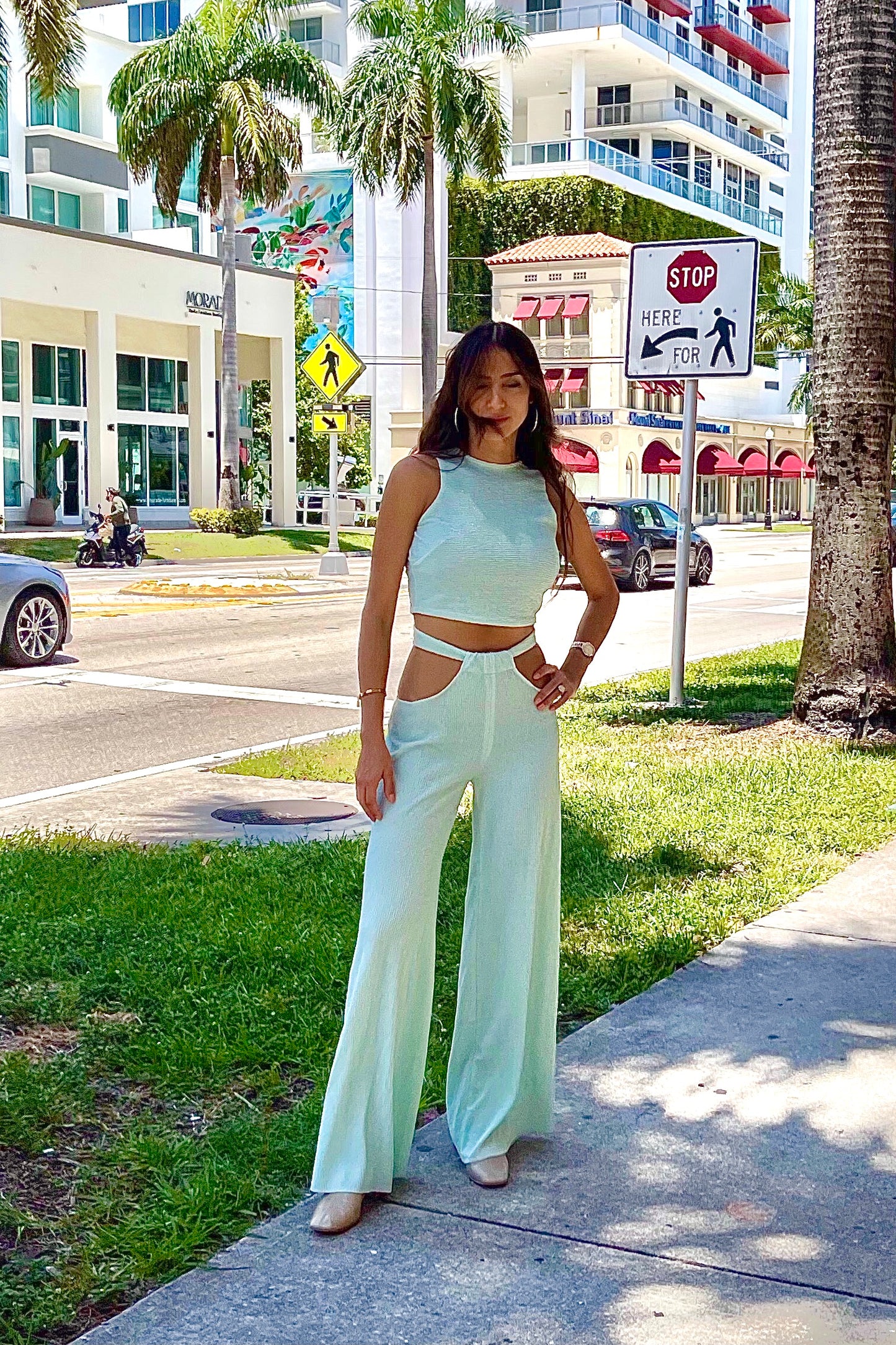 Mint jumpsuit