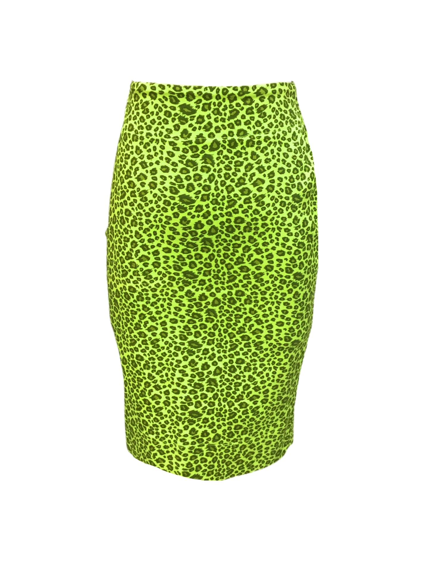 Leopard Print Pencil Skirt