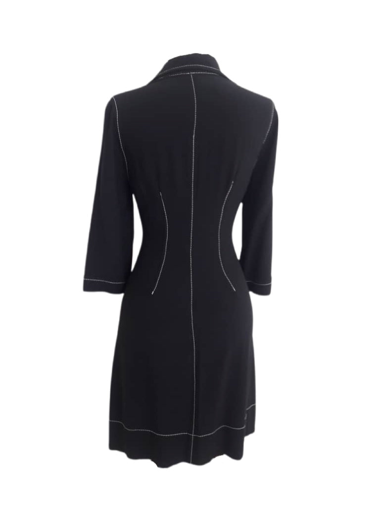 Long-sleeve Denim Dress