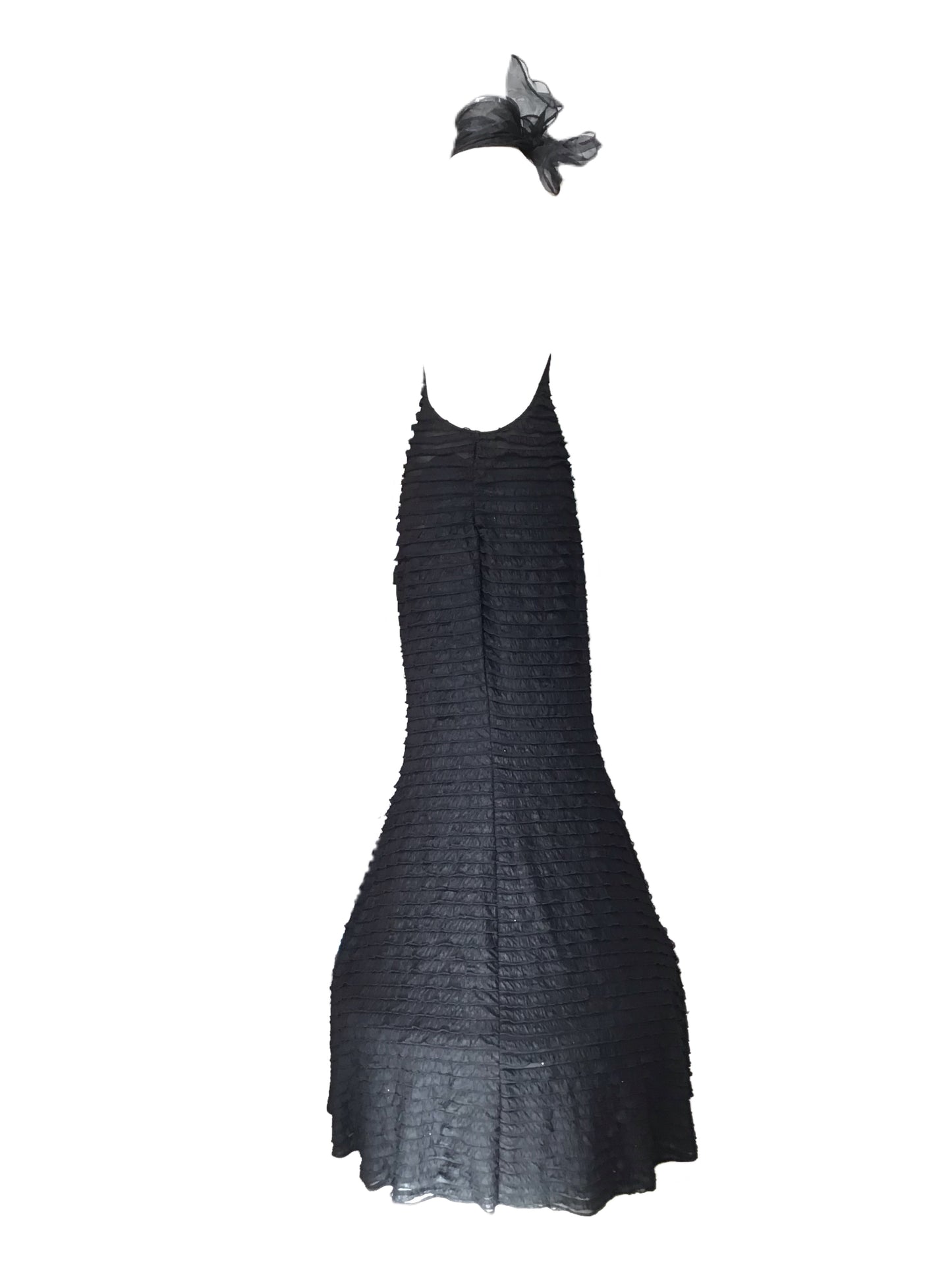 Ruffles Halter Gown