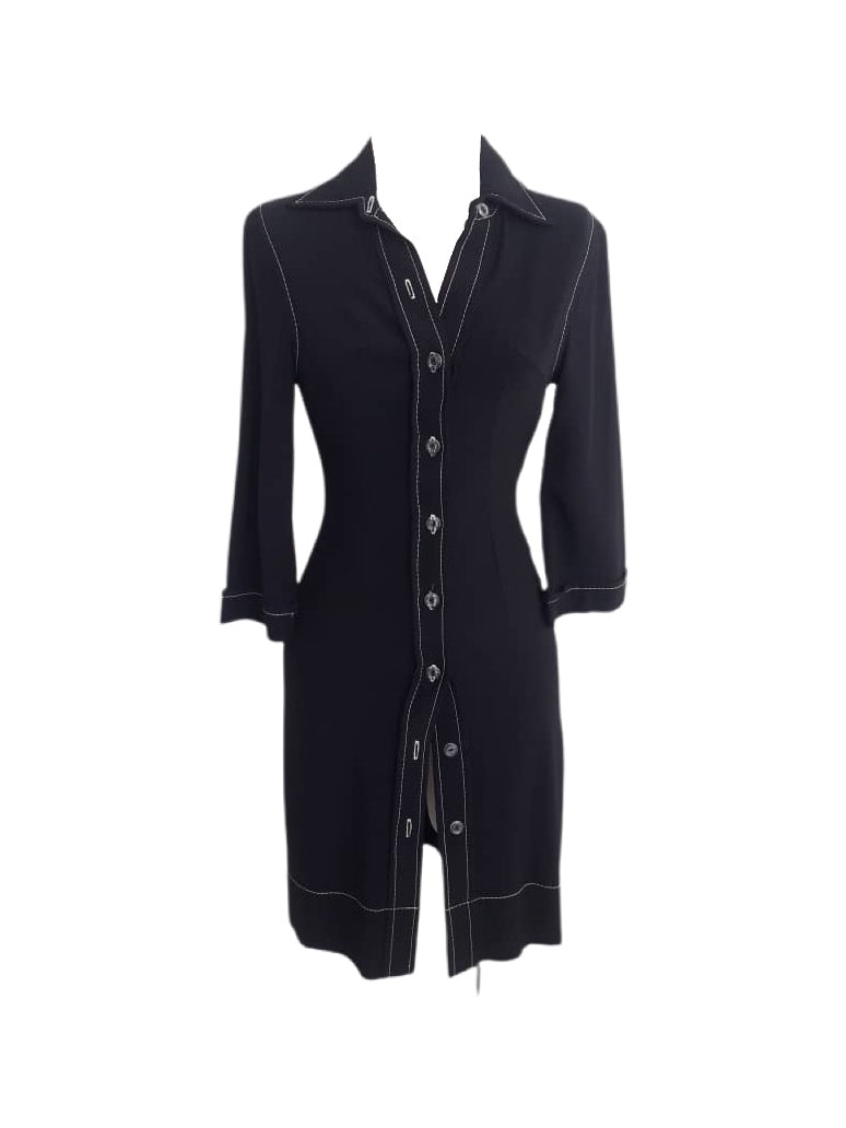 Long-sleeve Denim Dress