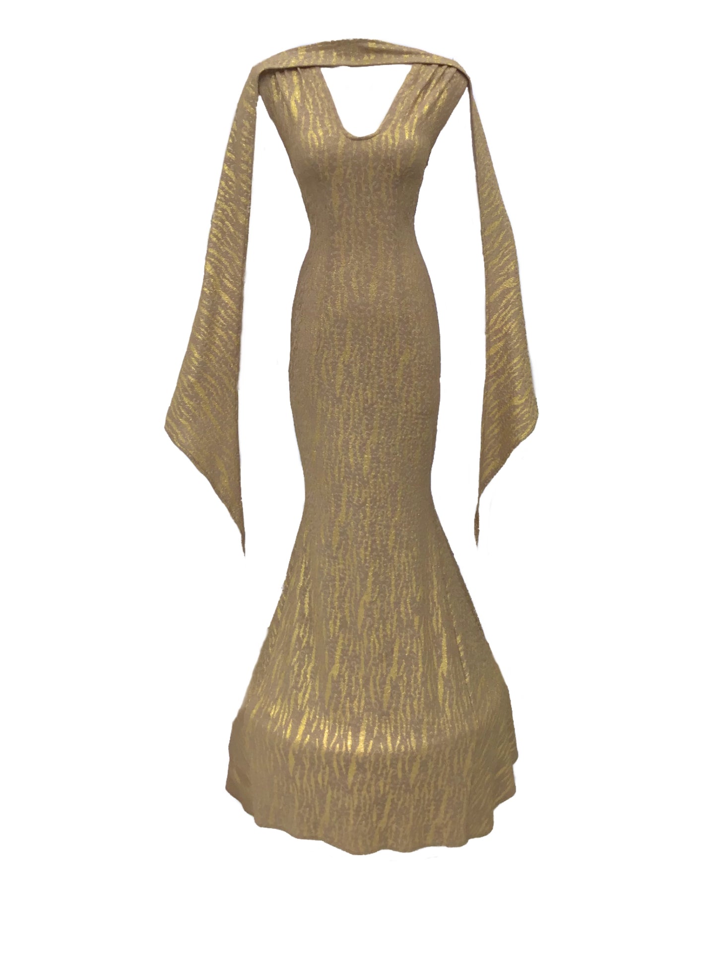 Golden Gala Gown