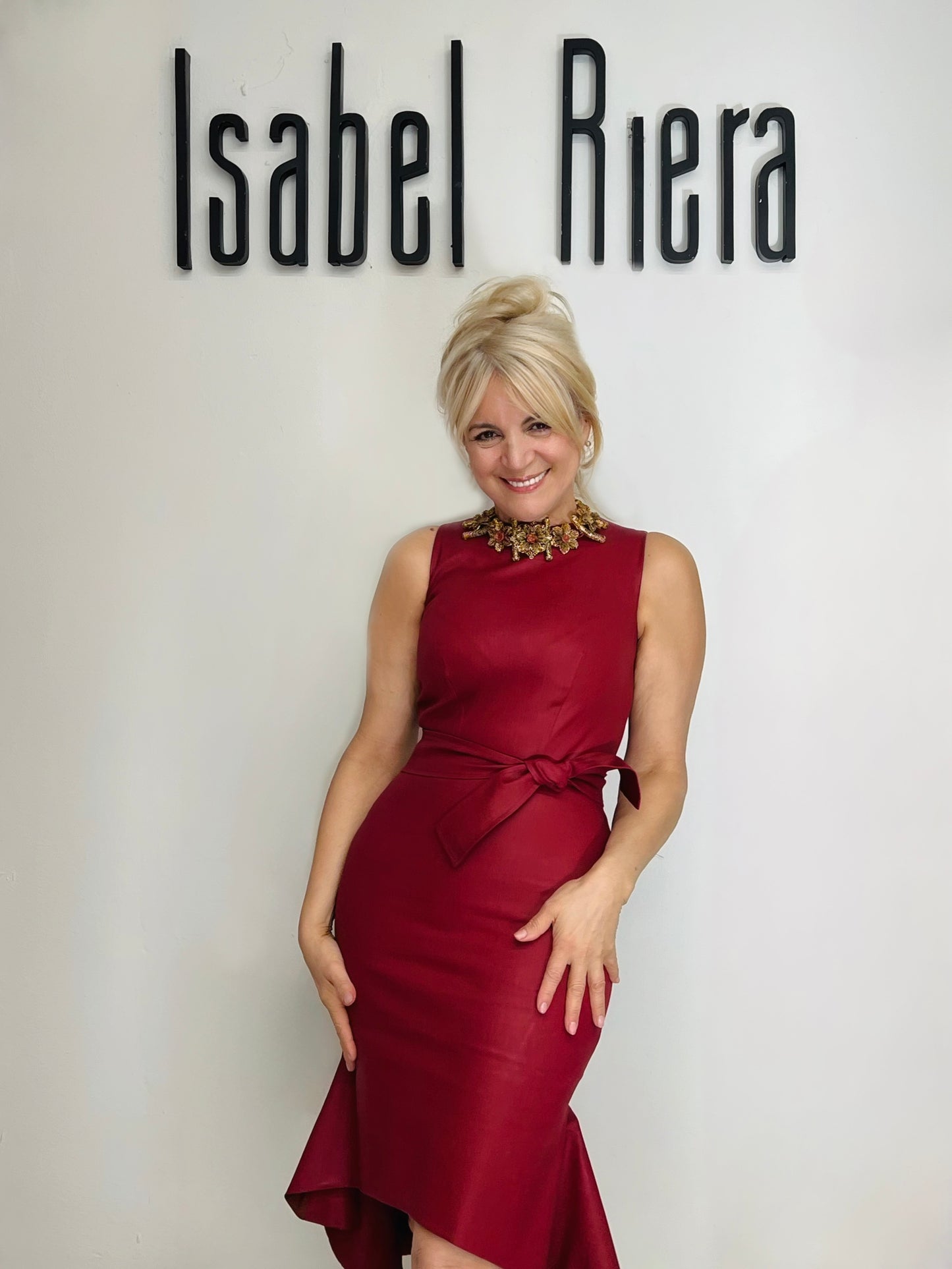 IR strech midi dress
