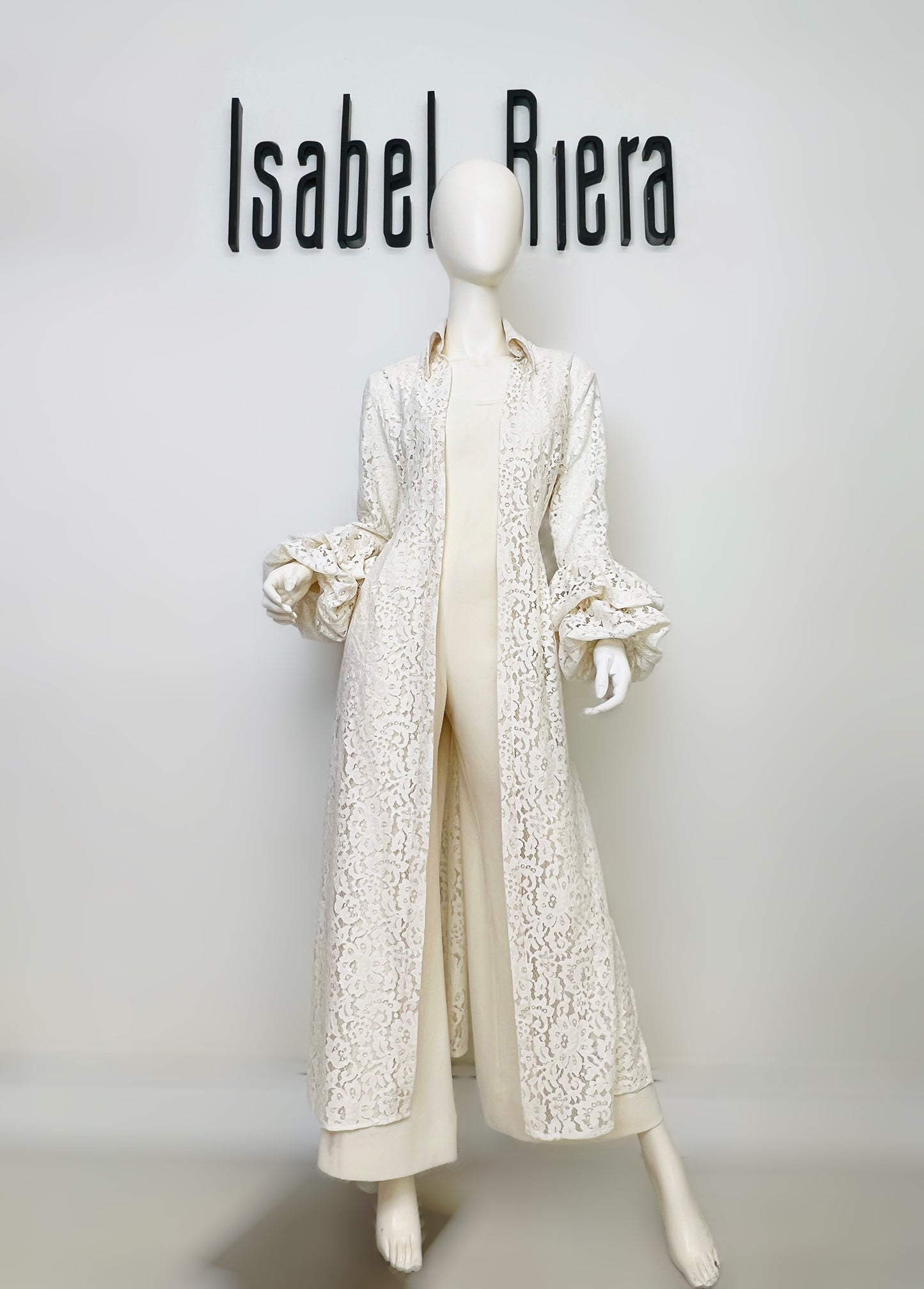 Lace overcoat