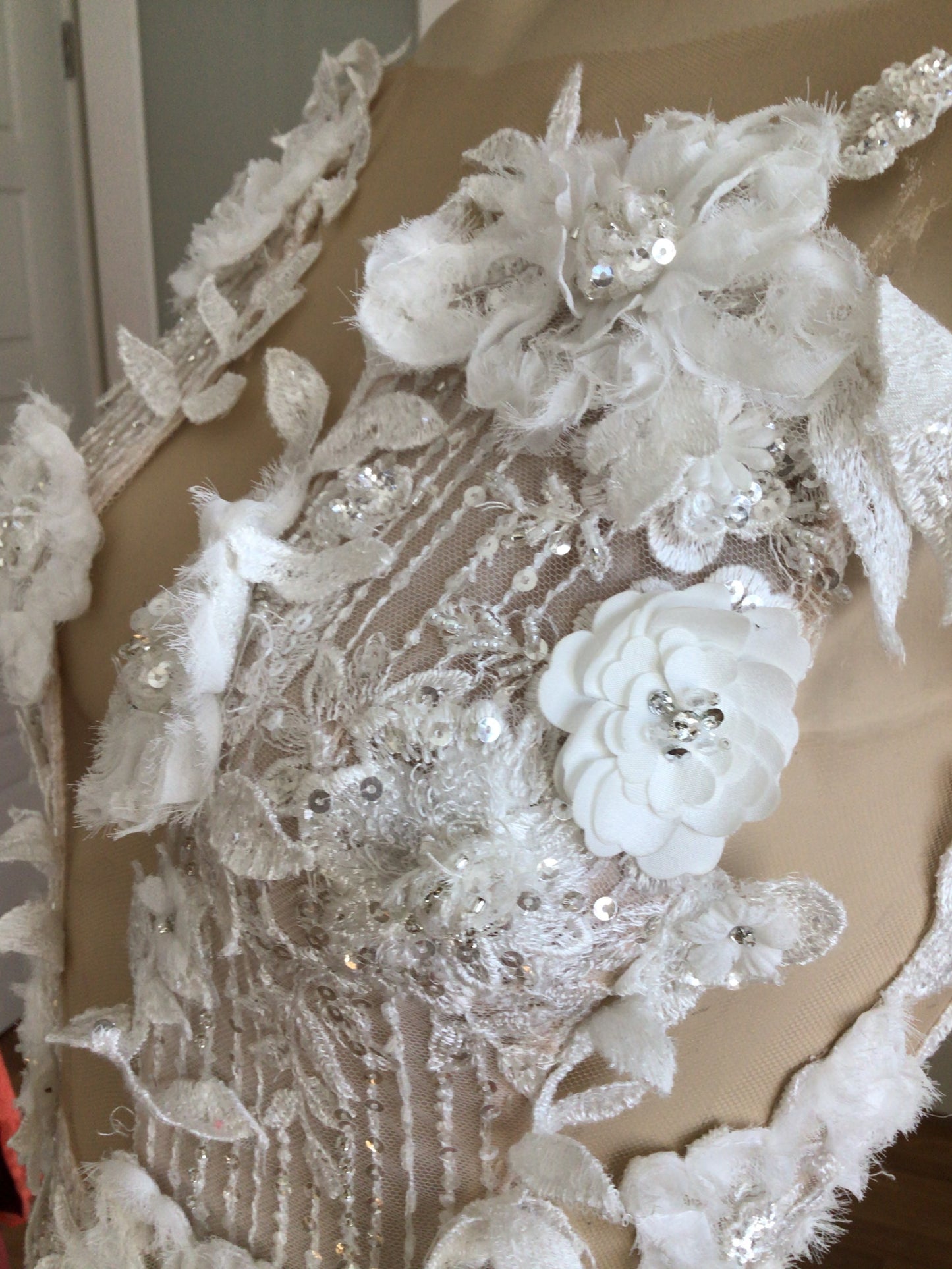 Isabel's Heart- Hand Embroidered Custom Gown