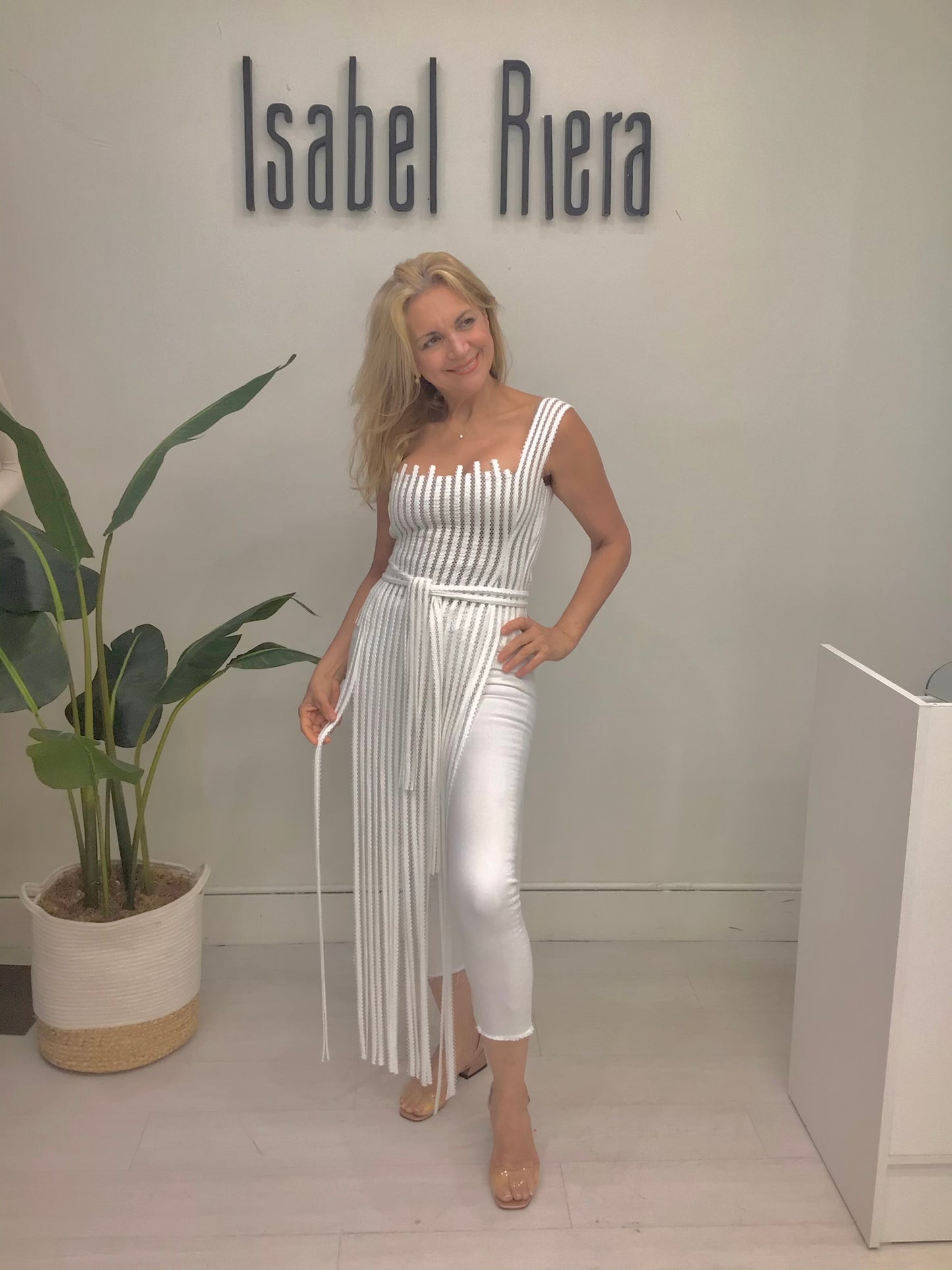 Stripes Maxi dress