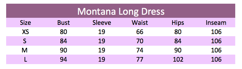 Montana Long Dress
