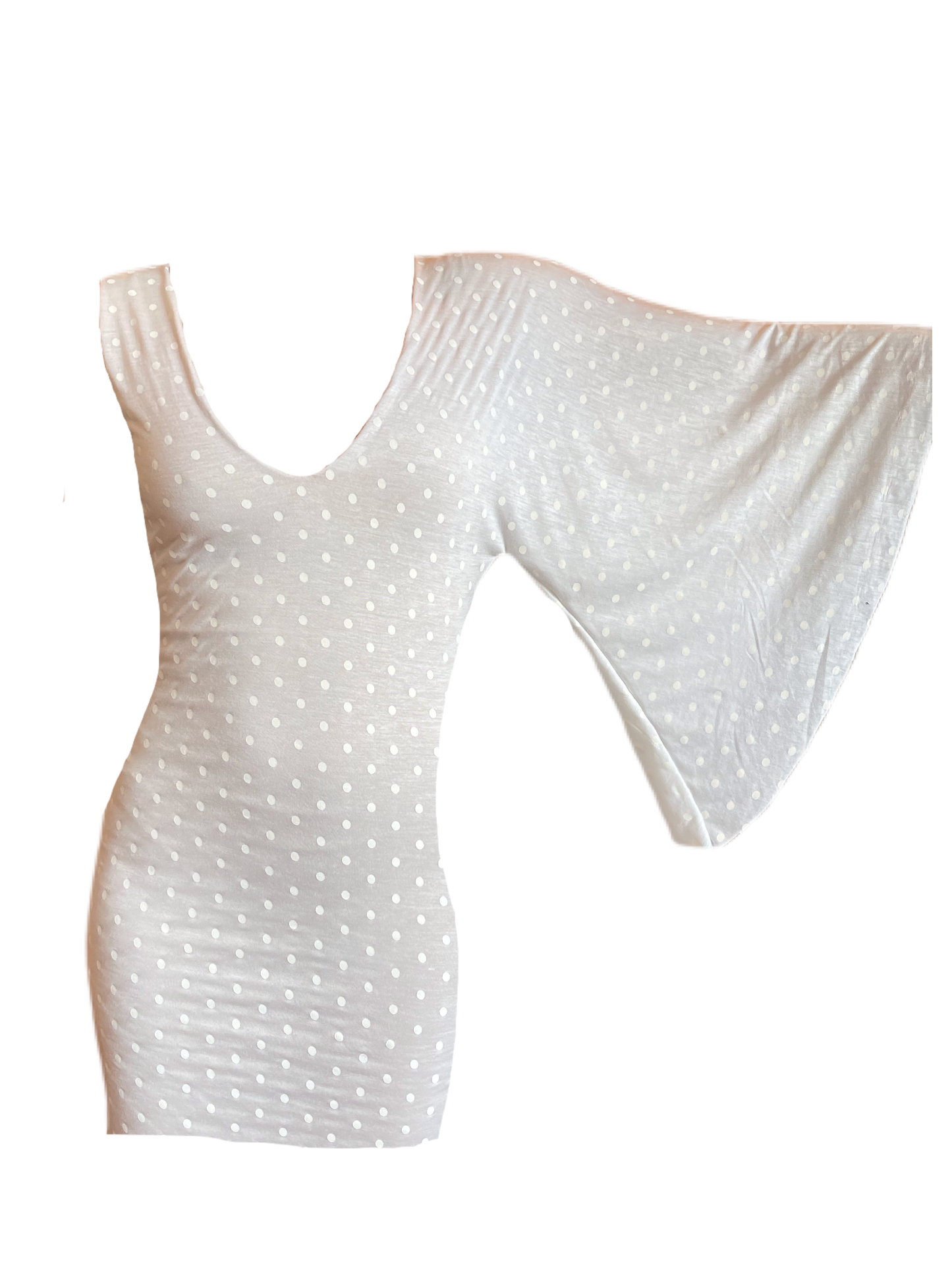 Short polka dot dress