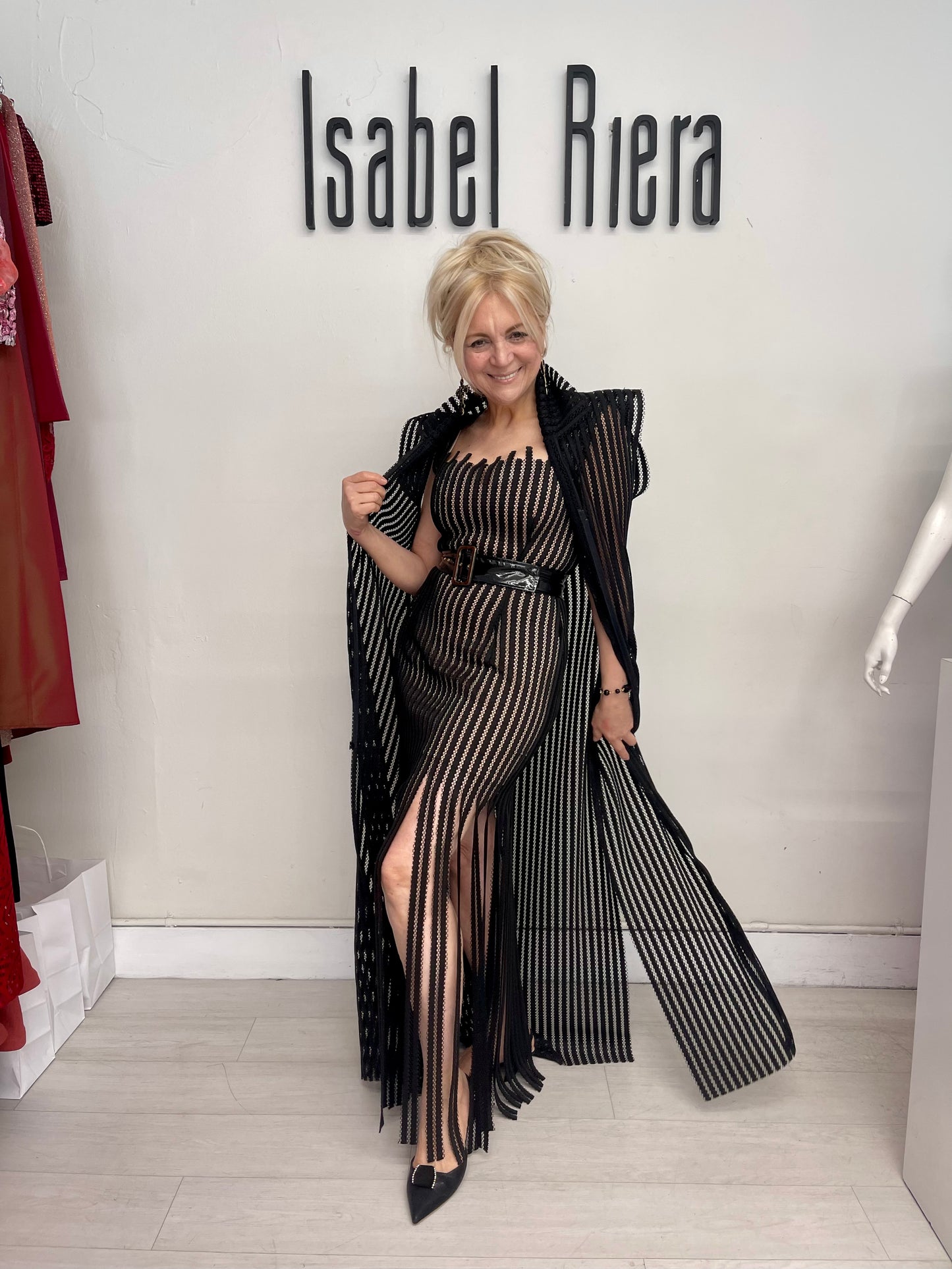 IR Strippes Maxi Dress
