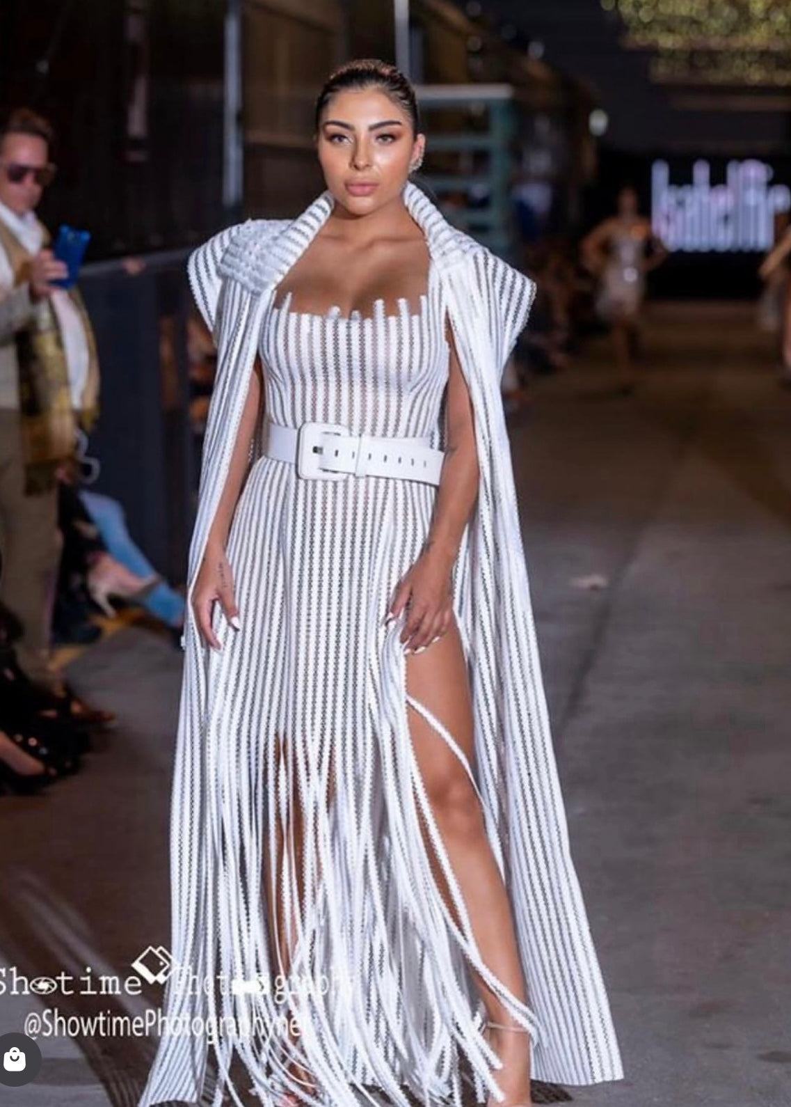 IR Strippes Maxi Dress
