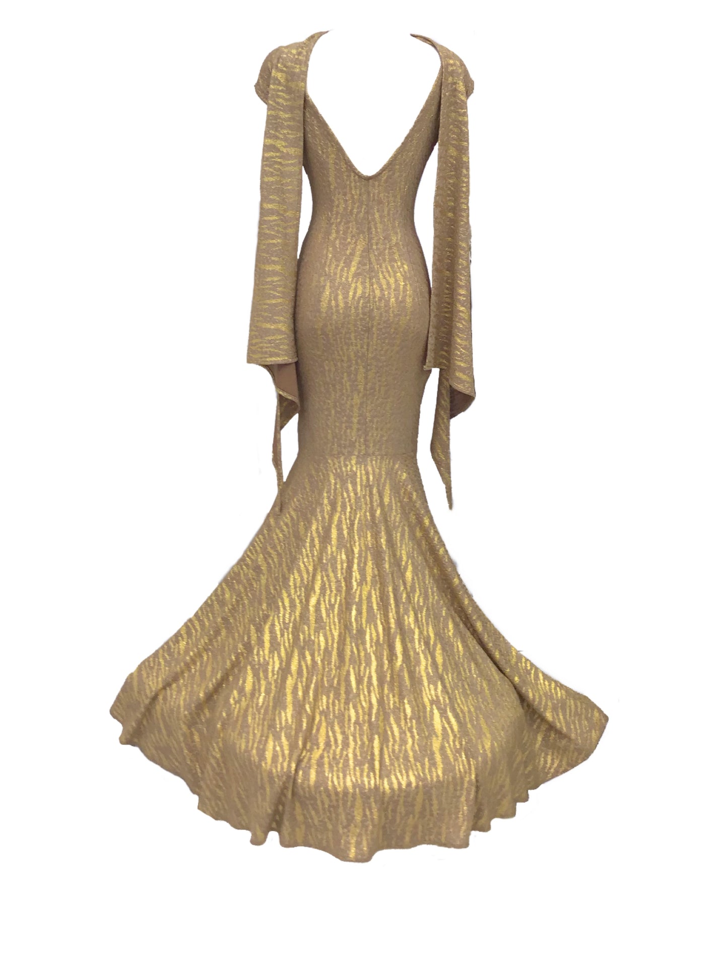 Golden Gala Gown