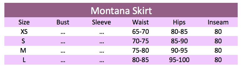 Montana Skirt