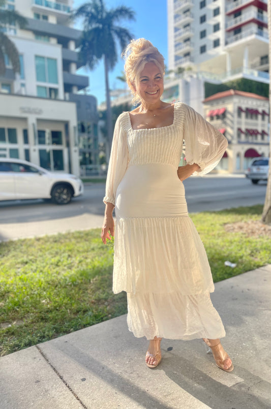 Capri White Dress